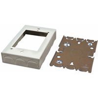 B2 METAL OUTLET BOX IV 1"