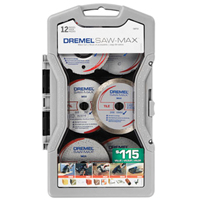 BLADE SET DREMEL SAW-MAX 12PC