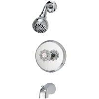 CHRM TUB/SHOWER FAUCET 1HDL