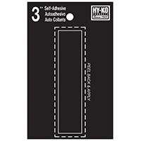 HYK-30419 LTTR HO I VINYL 3 BLK