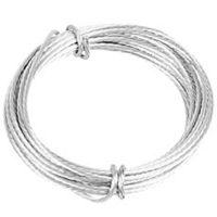 OOK 50122 Picture Hanging Wire, 9 ft L, Galvanized Steel, 20 lb