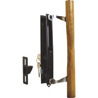 C1032 BLK SLDNG DOOR HDL/LCK