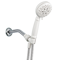 SHOWERHEAD 5-MODE WHT BANBURY