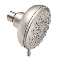 SHOWERHEAD 5SPRAY FIXED NICKEL