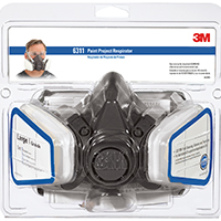 Respirator Lg Paint 3m