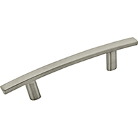 PULL CABINET ARCH SATIN NICKEL