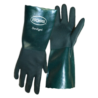 GLOVES PVC 14IN GAUNTLT CUFF L