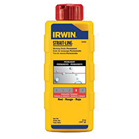 CHALK REFILL RED 8OZ IRWIN