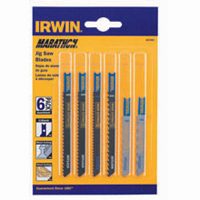 JIG SAW BLADE 6pc SET U-SHANK