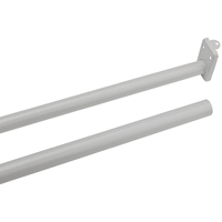 19-3030 CLOSET ROD 30-48"WHITE