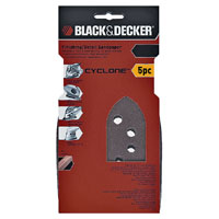 Black+Decker 74-672 Sandpaper, 120-Grit, Aluminum Oxide