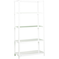 EST-80309 SHELVING WHT 35X12X71