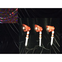 PROJECTOR MULTIPLE LED SANTA 3PC