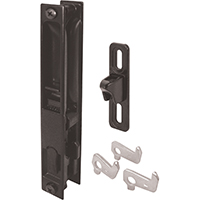 DOOR LATCHSET PATIO HNDL BLACK