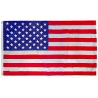 Valley Forge ECO-1 US Flag, 3 ft W, 5 ft H, Polyester