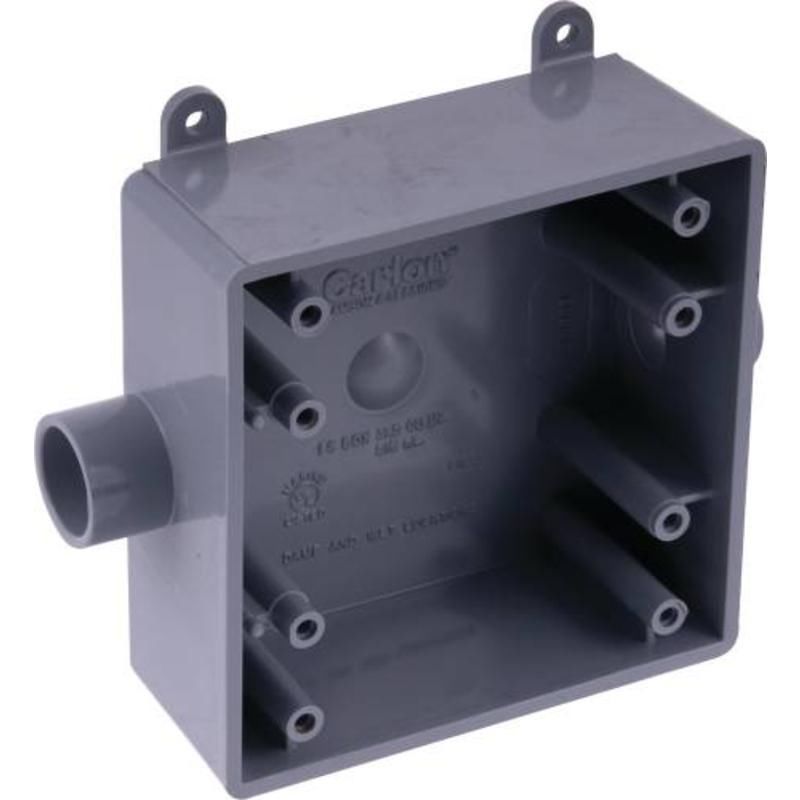 BOX PVC 2GANG FSC 1/2"
