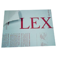 SHEET LEXAN 48X96IN .093IN MIL