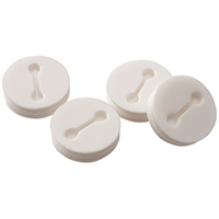 CLOSURE PLUG 1/2 WHITE 52691