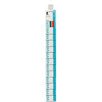 VELCRO 8X1/2 MULTICOLOR