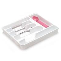 Rubbermaid 2925RDWHT Cutlery Trays, Large, White