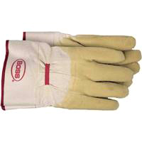 GLOVE RUBBER COATED COTTON LRG