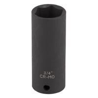 Vulcan MT6580117 Deep Impact Socket, 3/4 in Socket, Black Phosphate