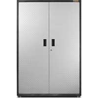 Storage Cabinet 48x18x72 Gray