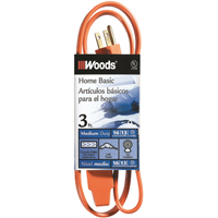 EXT CORD 16/3 3' D0645-63-04
