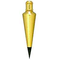 108 BRASS PLUMB BOB 8OZ