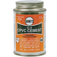 HAR-18720 16OZ CPVC CEMENT ORANG