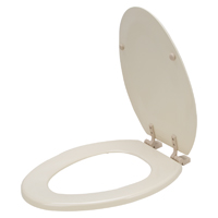 TOILET SEAT BONE ELONG 19IN
