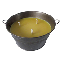 3 WICK HAMRTONE BUCKET CANDLE