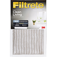 Filtrete 312-6 Dust Reduction Filter; 24 in L; 24 in W; 6 MERV; 90 % Filter