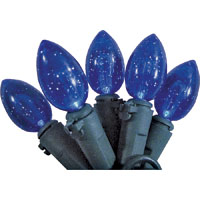 LIGHT SET 50 C5 GLITTER BLUE