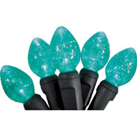 LIGHT SET 50 C5 GLITTER GREEN