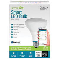 FEIT SMART LED BR30 BULB WHT 9W
