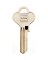 HY-KO 11010T7 Key Blank, Brass, Nickel, For: Taylor Cabinet, House Locks and