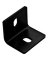 NAT-N351497 CORNER BRACE BLK STL