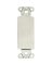 Eaton Decor Blank Adapter Wht