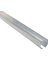 BARN DOOR RAIL 8 FT ROUND GALV
