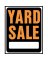 SIGN YARD SALE JUMBO PLAST