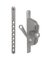 ALUM JALOUSIE HANDLE