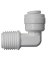 3/8OD QC x 1/4MPT Elbow