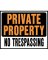 SIGN PRIVATE PROPERTY JUMBO