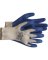 BOSS 8426XL Ergonomic Protective Gloves; XL; Knit Wrist Cuff; Latex Coating;