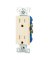 Eaton Wiring Devices TR1107LA-BOX Duplex Receptacle; 2-Pole; 15 A; 125 V;
