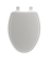 TOILET SEAT ELNG SLW-CLS WD WH