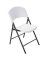 Lifetime Products 2810 Light Commercial Folding Chair, 350 lb Weight