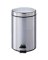 Simple Spaces LYP07F3-3L Trash Can, 1.85 gal Capacity, Plastic/Stainless