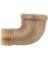 ELBOW BRASS 90DEG ST IPT 1 IN